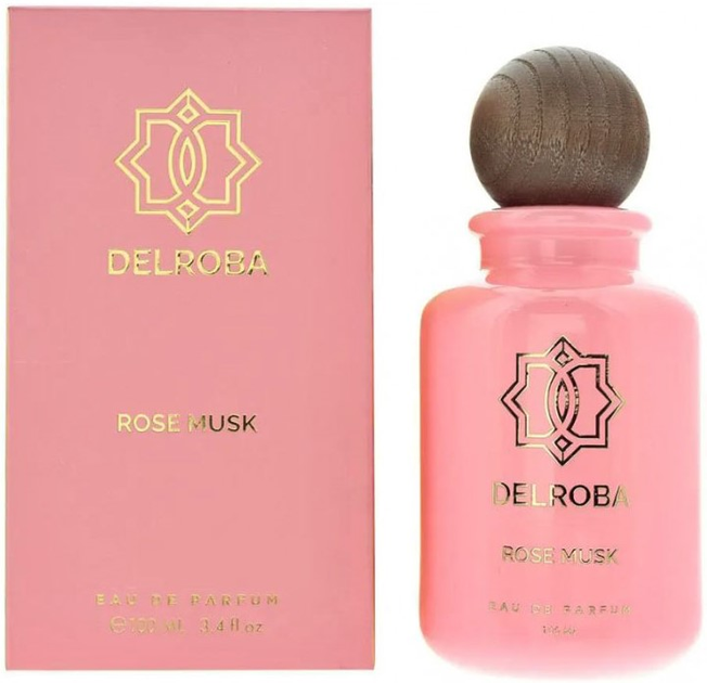 Woda perfumowana damska Delroba Rose Musk 100 ml (3551440592039) - obraz 1