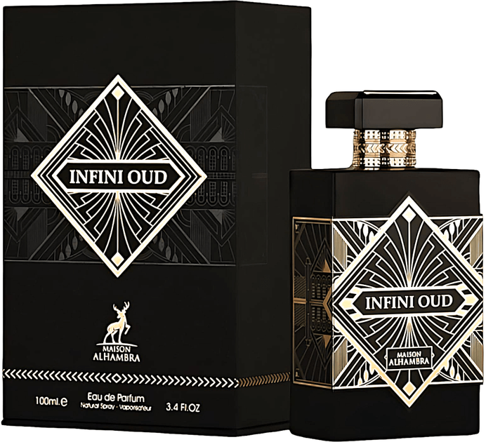 Woda perfumowana unisex Alhambra Infini Oud 100 ml (6291108735428) - obraz 1