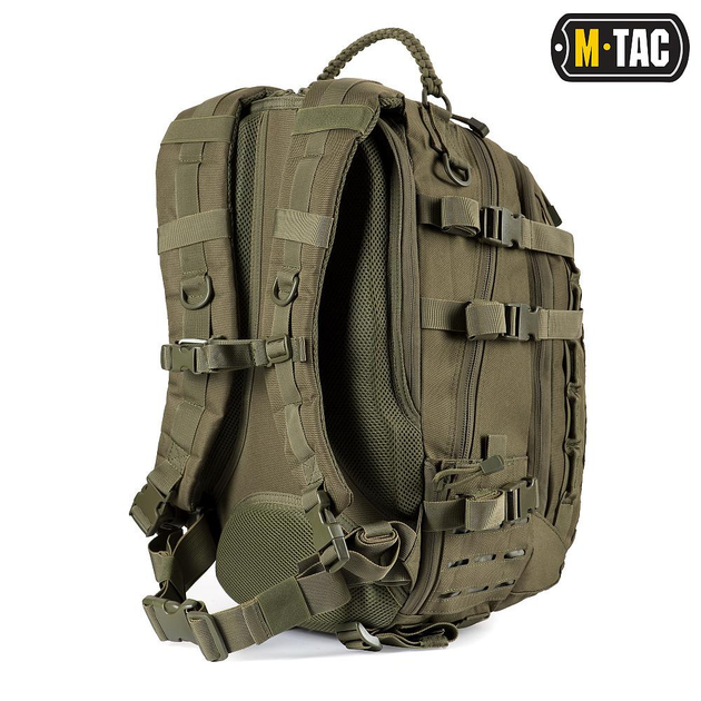Тактический M-Tac рюкзак Mission Pack Laser Cut Olive олива - изображение 2