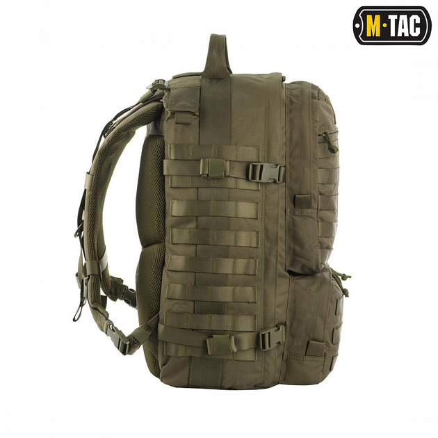 Тактический M-Tac рюкзак Trooper Pack Dark Olive темна олива - изображение 2