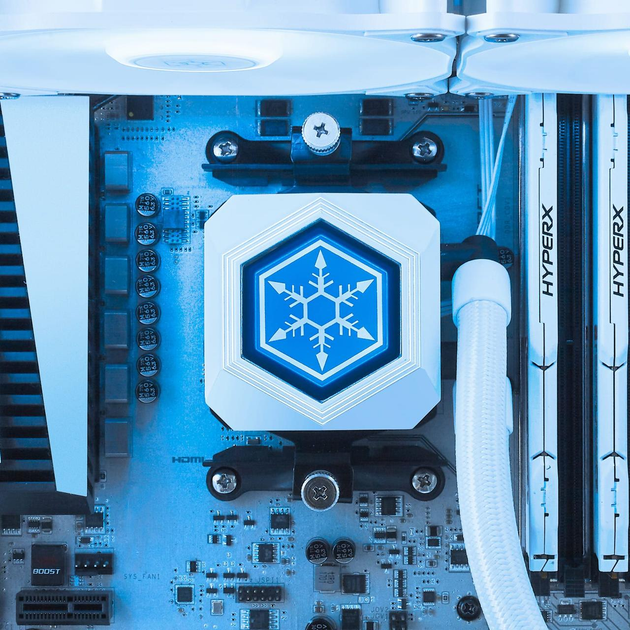 SilverStone Система жидкостного охлаждения Perma Frost Premium PF360W-ARGB-V2, LGA1700, 2066, 2011, - изображение 2