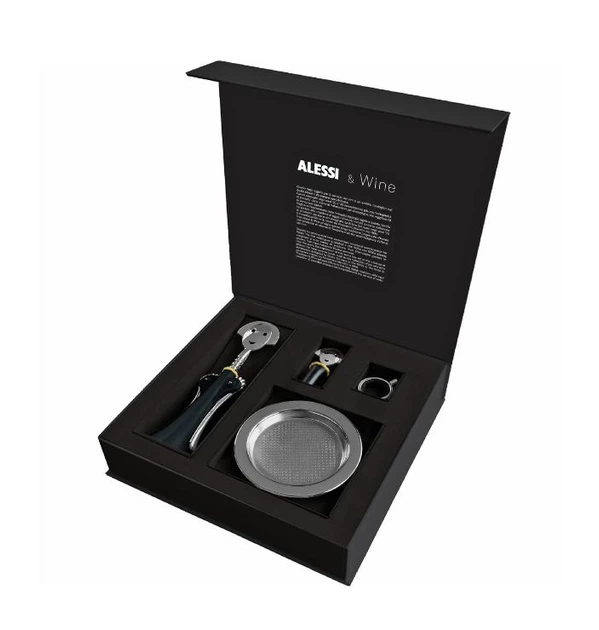 Подарунковий набір для вина Alessi&Wine 4 предмети (GAM01SET) - зображення 2