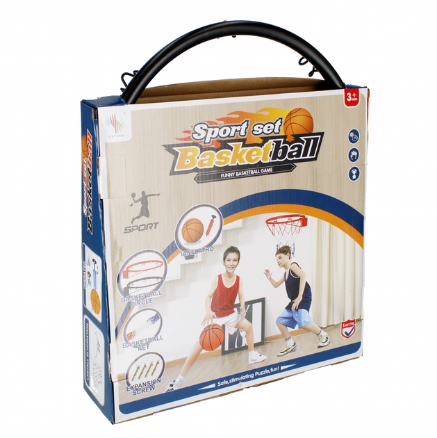 Zestaw do gry w koszykówkę Mega Creative Sport 532284 z piłką (5905523622867) - obraz 5