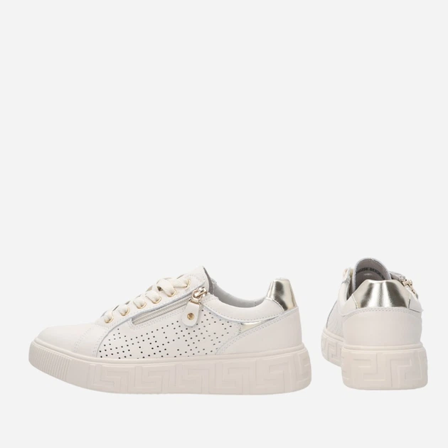 Жіночі кеди низькі Venezia FT210256 38 25 см Бежеві (5906140416372) - зображення 3