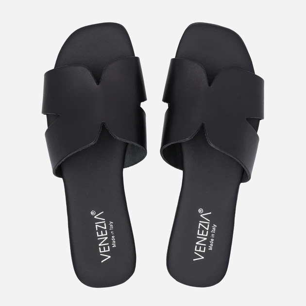 Жіночі пантолети Venezia 12092 PELLE 35 23.2 см Чорні (5906140413456) - зображення 5