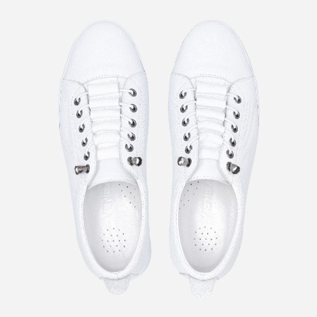 Sneakersy damskie Venezia 0327000-1 37 24.2 cm Białe (5906140332931) - obraz 5