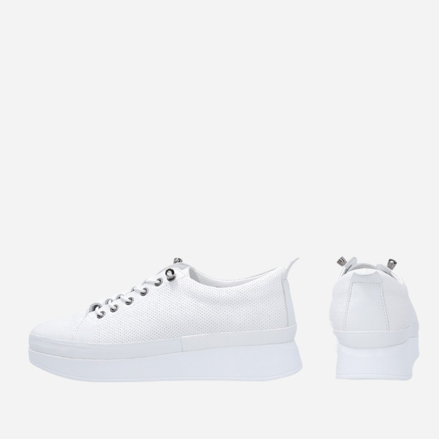 Sneakersy damskie Venezia 0327000-1 40 26.4 cm Białe (5906140333020) - obraz 3