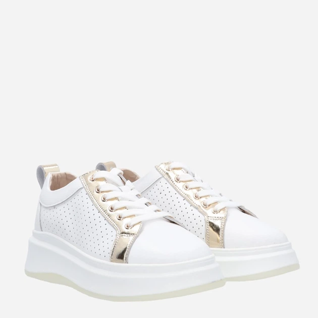 Sneakersy damskie Venezia HA-019 39 26 cm Białe (5906140377802) - obraz 4