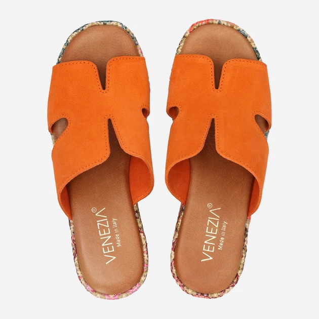 Жіночі шльопанці Venezia 3476 CAM 39 26 см Помаранчеві (5906140458877) - зображення 5