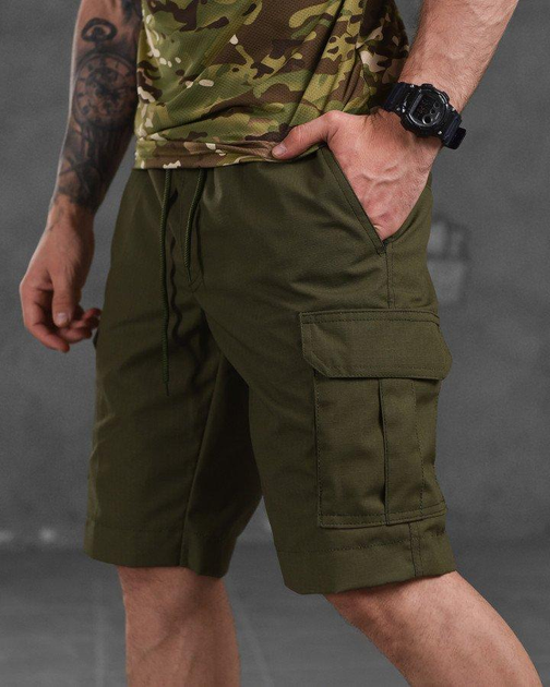 Армійські чоловічі шорти ріп-стоп L олива (87523) - зображення 1