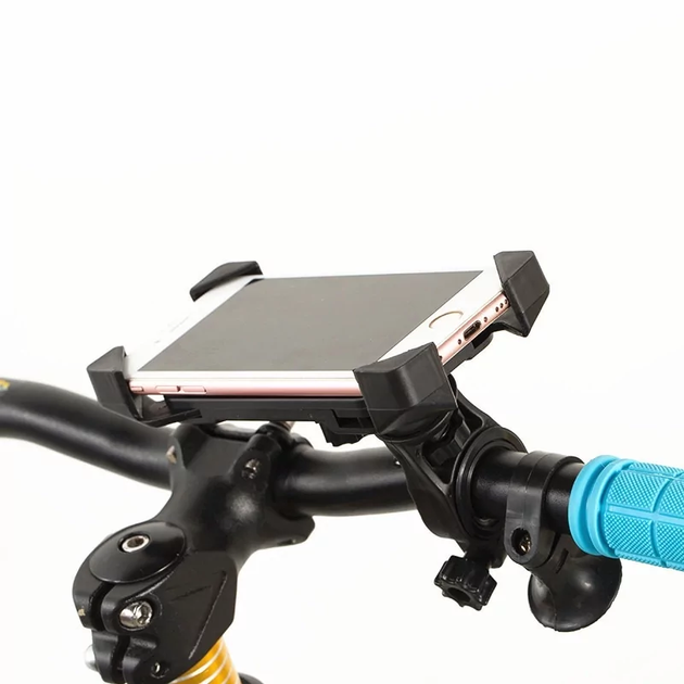 Велокрепление для телефона на руль Велосипеда Clefers Semoic 360° - Велодержатель смартфона до 5,5" (5024306) - изображение 3