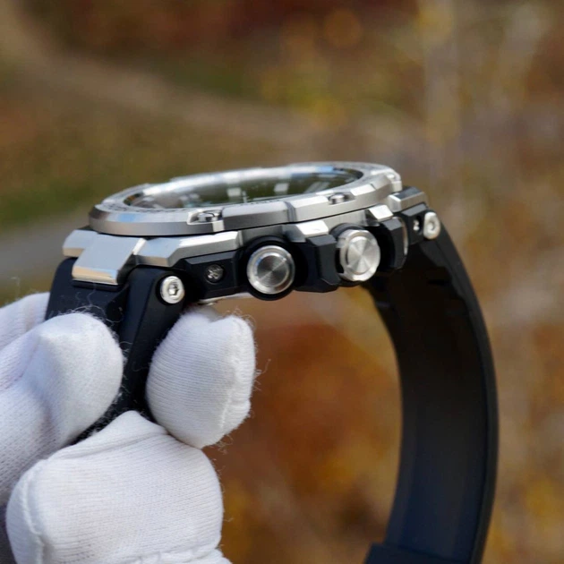 Часы Casio G-SHOCK GST-B100-1AER Bluetooth – купить онлайн на ROZETKA