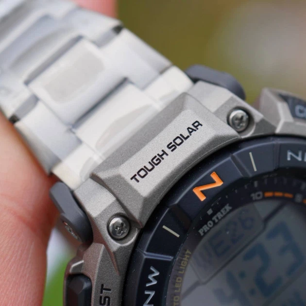Часы Casio Protrek PRG-340T-7CR Triple Sensor Touch Solar COMPAS