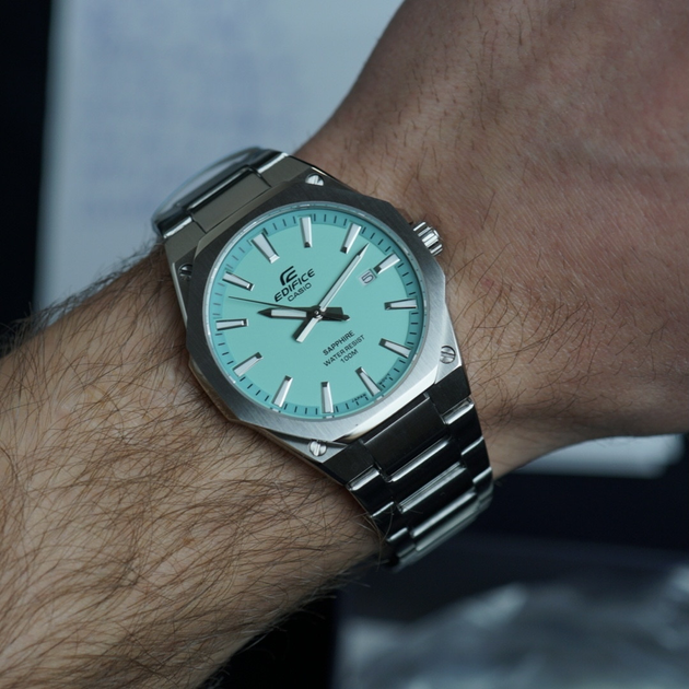 Часы Casio Edifice EFR-S108D-2BV TIFFANY Saphire – купить