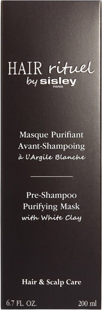 Маска для волосся Sisley Hair Rituel Pre-Shampoo Purifying Mask with White Clay 200 мл (3473311693105) - зображення 3