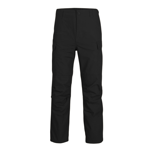 Брюки Helikon-Tex BDU Mk2 - PolyCotton Ripstop, Black M/Long (SP-BD2-PR-01) - зображення 2