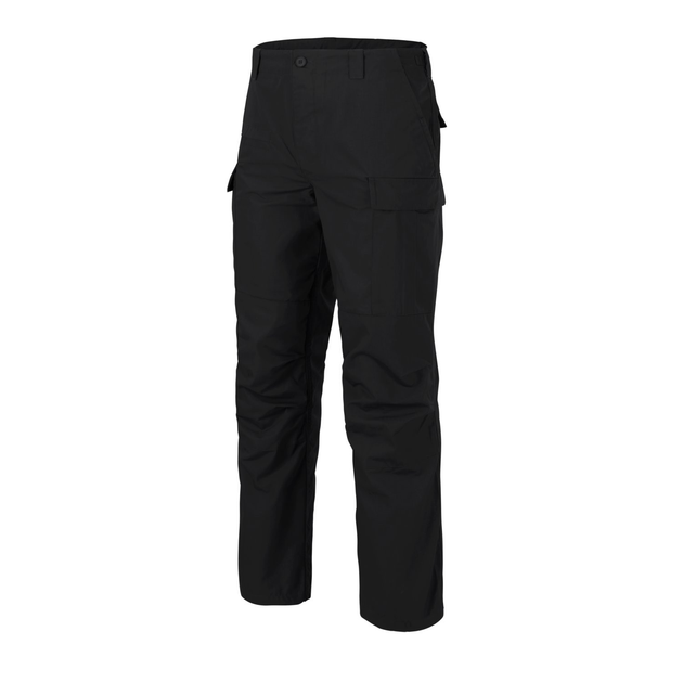 Брюки Helikon-Tex BDU Mk2 - PolyCotton Ripstop, Black L/Regular (SP-BD2-PR-01) - зображення 1