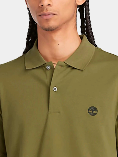 Поло довге чоловіче Timberland TB0A2DJE XL Хакі (194902941612) - зображення 4