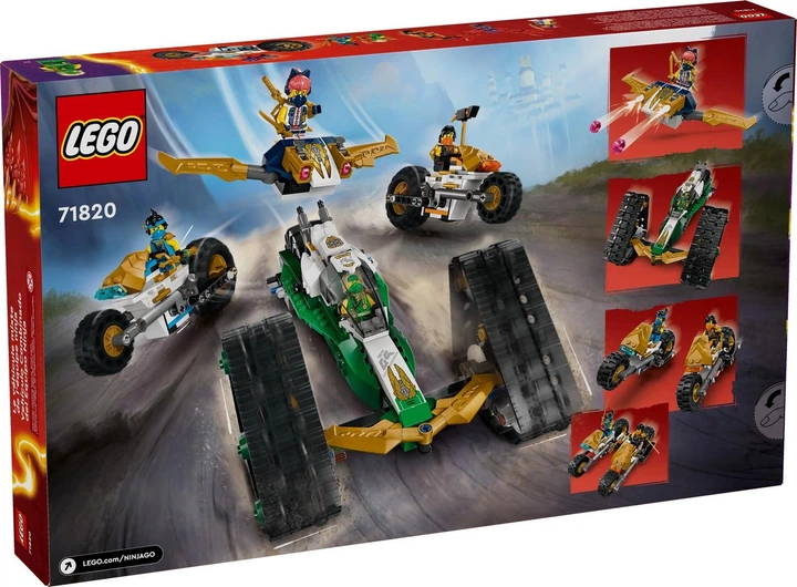 Конструктор Lego Ninjago Комбо-машина команды ниндзя 71820