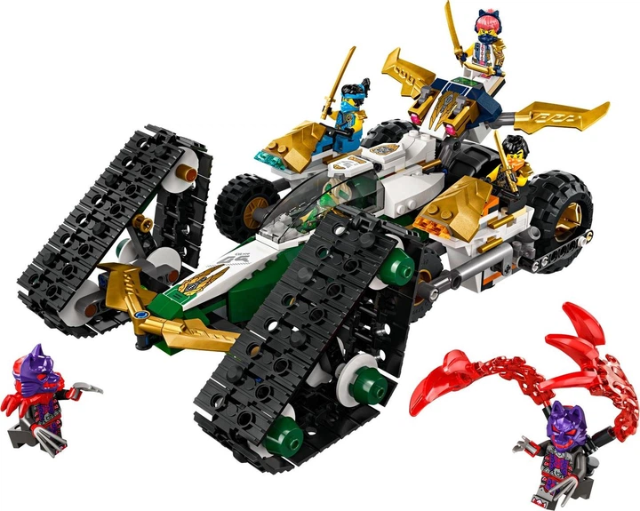 coomodel セット Конструктор Lego Ninjago Комбо-машина команди ніндзя 71820