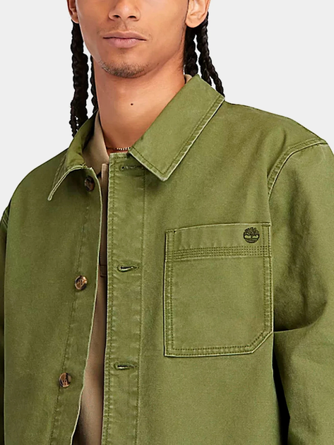 Куртка джинсова чоловіча Timberland TB0A5TH3 XXL Зелена (194904904806) - зображення 4