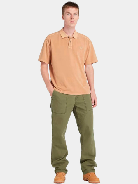 Поло довге чоловіче Timberland TB0A5UH3 XL Бежеве (194903901967) - зображення 3