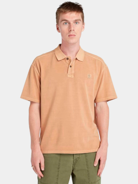 Koszulka polo męska Timberland TB0A5UH3 XXL Beżowa (194903901981) - obraz 1