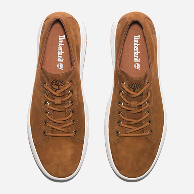 Sneakersy męskie skórzane do kostki Timberland TB0A6A2D 43.5 (9.5US) Brązowe (197063546160) - obraz 3