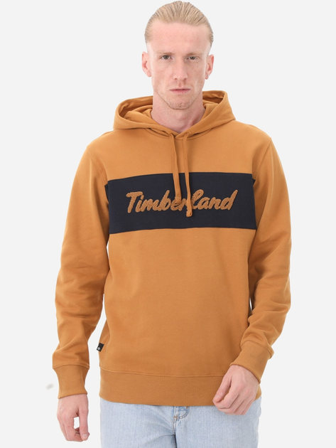 Bluza męska z kapturem Timberland TB0A6FKM XXXL Beżowa (196247867060) - obraz 1