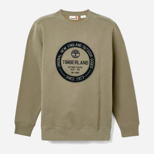 Bluza bez kaptura męska Timberland TB0A6FRM XL Khaki (196249885611) - obraz 4