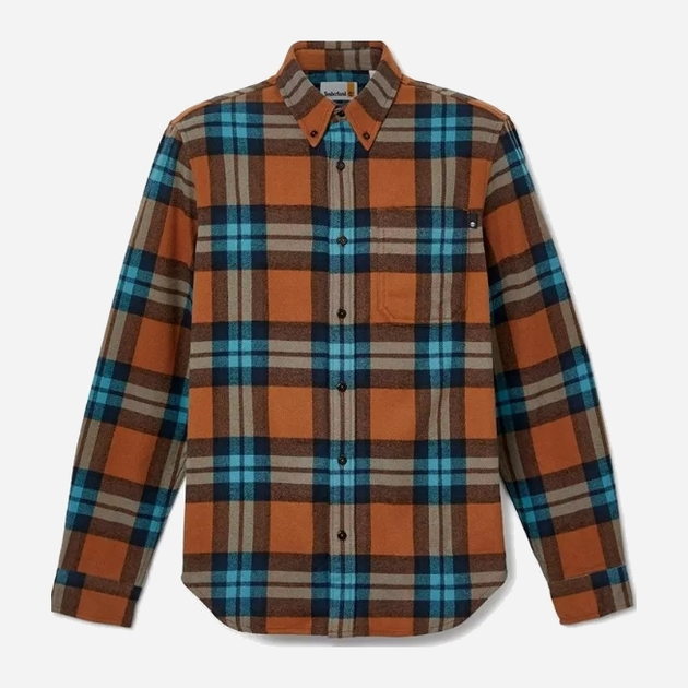 Koszula męska bawełniana Timberland TB0A6GKH XXL Wielobarwna (196248812670) - obraz 4