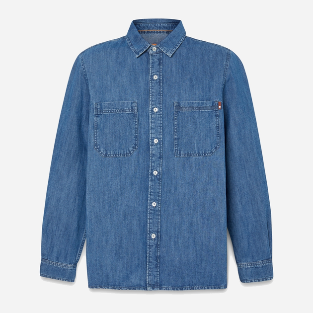 Koszula męska jeansowa Timberland TB0A6GSS S Błękitna (196248819471) - obraz 4