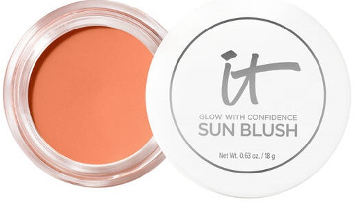 Рум'яна для обличчя IT Cosmetics Glow With Confidence 20 Sun Blossom 18 г (3605972933010) - зображення 1