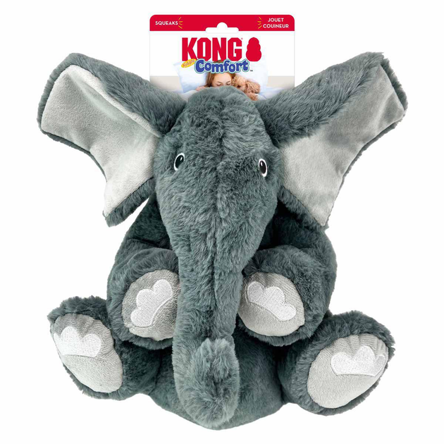 Іграшка Kong Comfort Kiddos Jumbo Elephant Xl 33 см x 33 см x 19 см (35585498812) - зображення 1