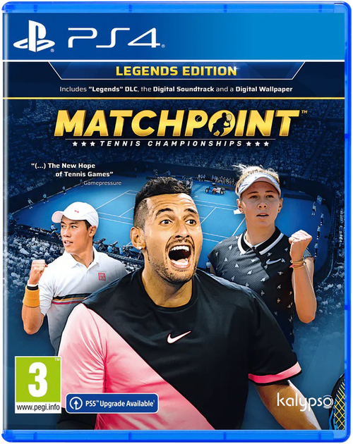 Гра PS4 Matchpoint: Tennis Championships Legends Edition (диск Blu-ray) (4260458362976) - зображення 1