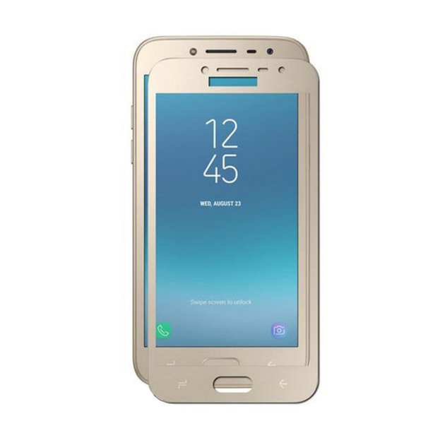 Защитное стекло Full Glue Samsung J2 Pro Gold - Фото 2 Защитное стекло Full Glue Samsung J2 Pro Gold - изображение 2