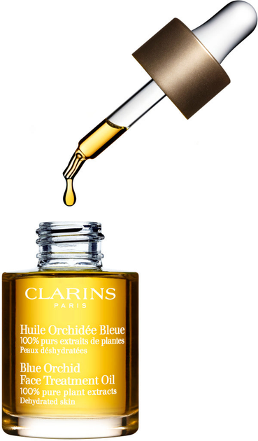 Олія для обличчя Clarins Aroma Blue Orchid Face Treatment Oil 30 мл (3666057030901) - зображення 1