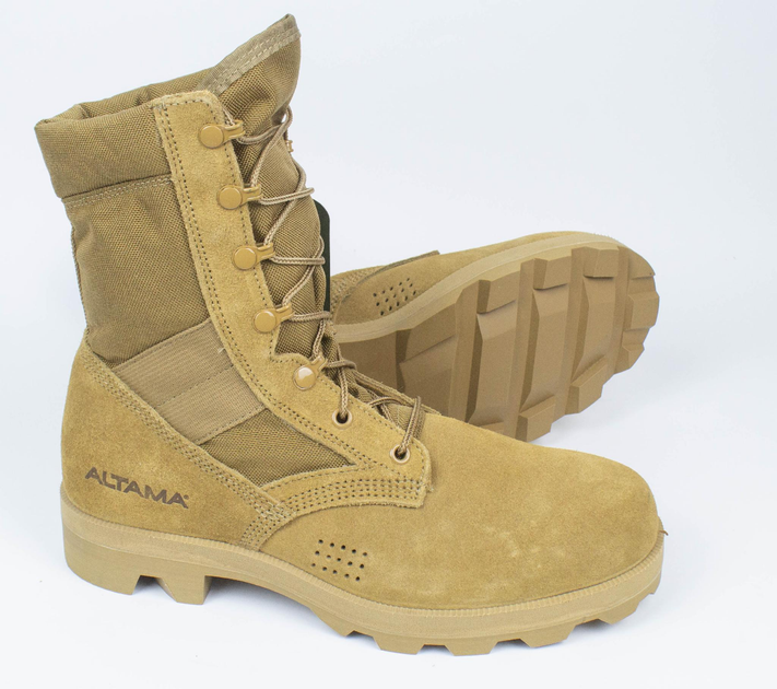 Літні полегшені берці армії США Altama Pro-X Panama boots 10.0R 43 Койот - изображение 1