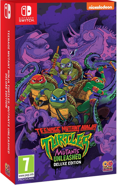 Гра Nintendo Switch Teenage Mutant Ninja Turtles: Mutants Unleashed Deluxe Edition (Картридж) (5061005350830) - зображення 1