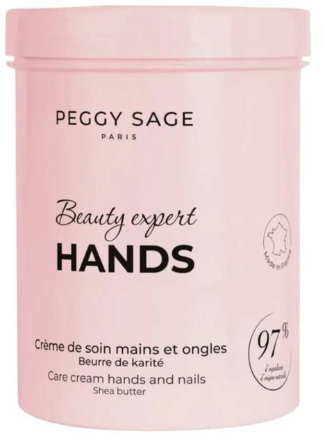 Крем для рук Peggy Sage Beauty Expert захисний з маслом ши 300 мл (3529311207696) - зображення 1