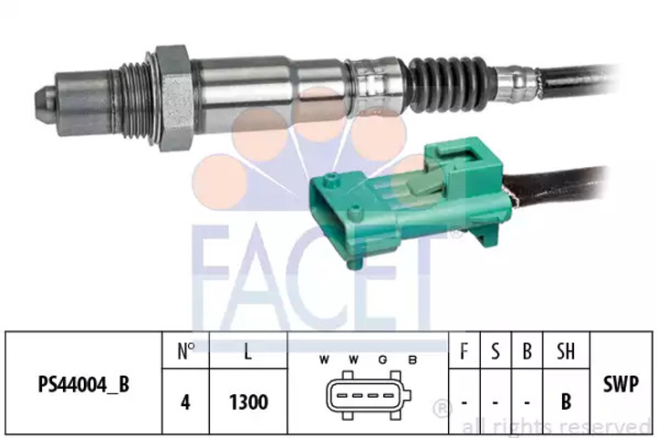 Лямбда-зонд Berlingo/Partner 1.6i 08-, FACET (108222) - изображение 2