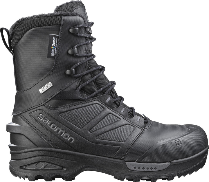 Берцы зимние Salomon Toundra Forces CSWP р45.5 (29см) чорные (L40165000) - изображение 1