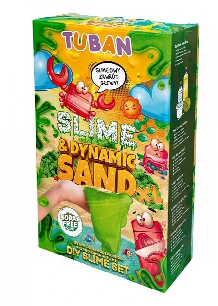 Zestaw do tworzenia szlamów Tuban Slime & Dynamic Sand XL (5901087033972) - obraz 2