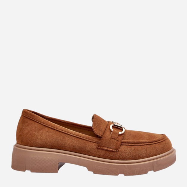 Loafersy damskie Lighas 37 Camel (5905677176032) - obraz 1