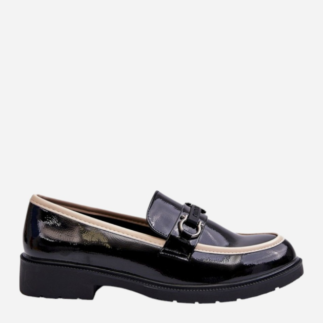 Loafersy damskie S.Barski HY336A 39 Czarne (5905677148831) - obraz 1