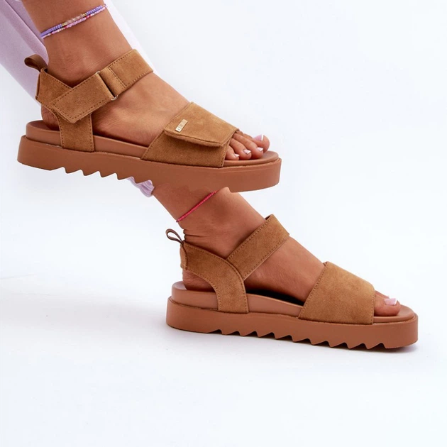 Жіночі сандалії Big Star NN274705 41 Коричневі (5900714734893) - зображення 4