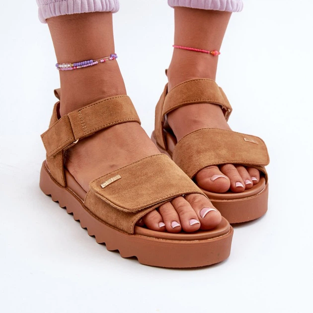 Жіночі сандалії Big Star NN274705 41 Коричневі (5900714734893) - зображення 5