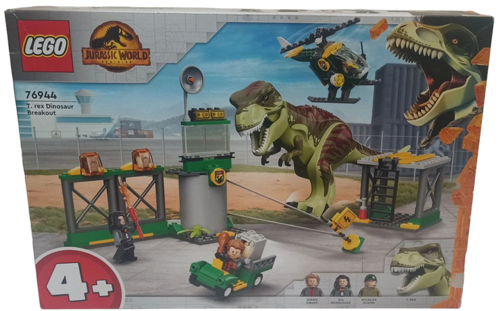 Конструктор LEGO Jurassic World Втеча Тиранозавра 140 деталей (76944) (955555905463491) - Уцінка - зображення 2