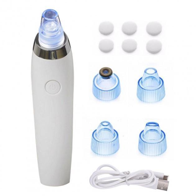 Вакуумный аппарат для очистки лица Derma Suction 8802 очиститель кожи, 2 режима, Цвет: Белый - изображение 3