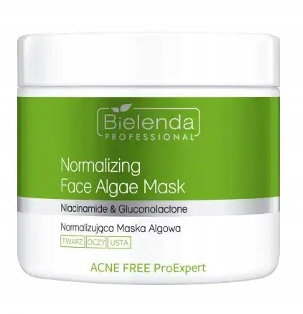 Маска для обличчя Bielenda Professional Acne Free нормалізуюча альгінатна 160 г (5902169058968) - зображення 1